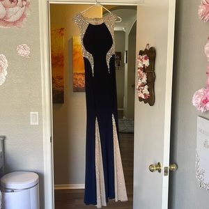 Beautiful dress worn for holiday party